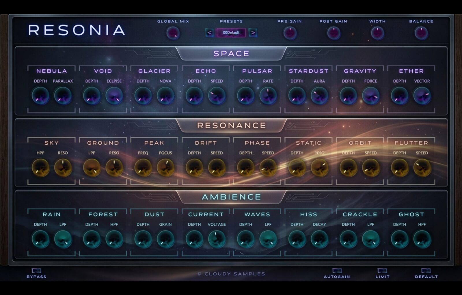 Resonia – Cinematic Multi-Effects Plugin for Ambient Sound Design