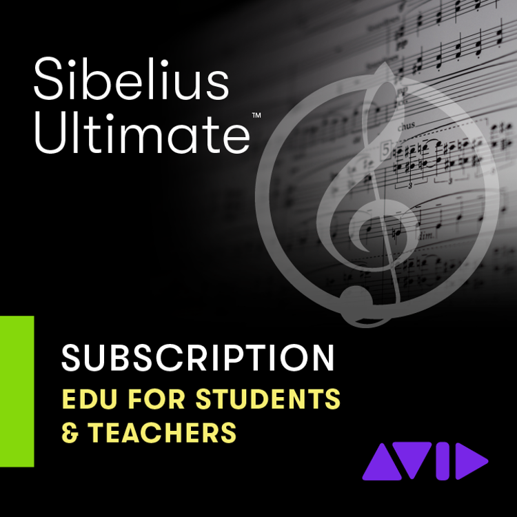 Sibelius | Ultimate 1-Year Subscription for Education