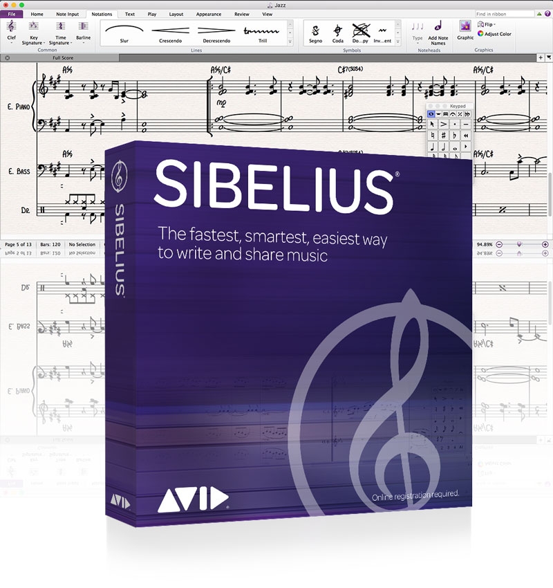 Sibelius Ultimate 1 yr Subscription Educational 9938-30011-60