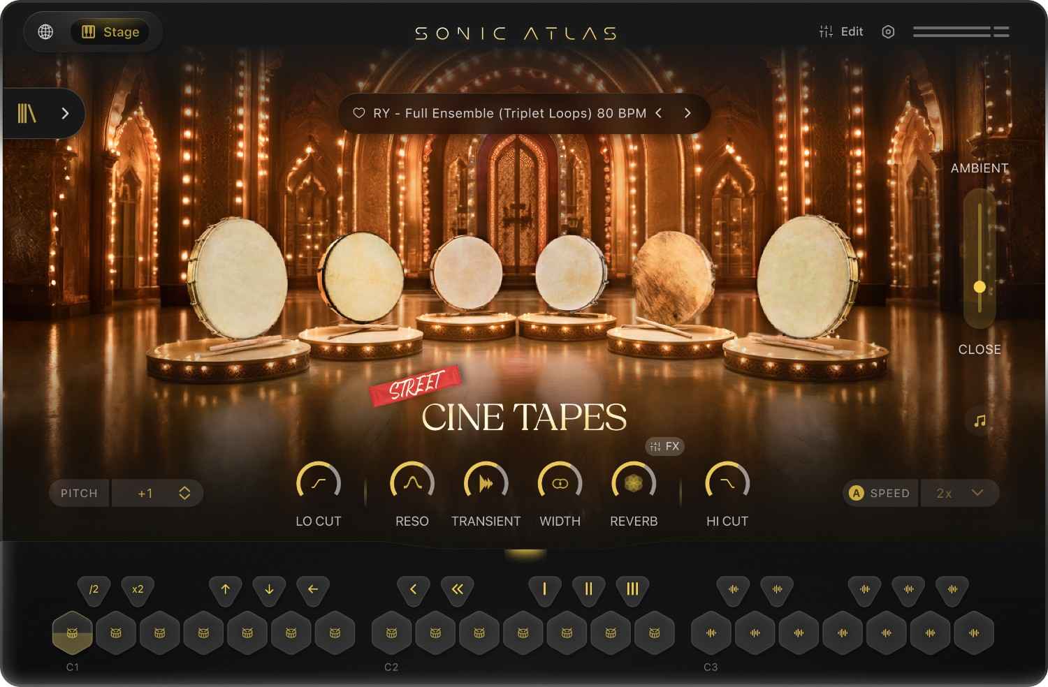 Sonic Atlas Expansion: Cine Tapes Kit