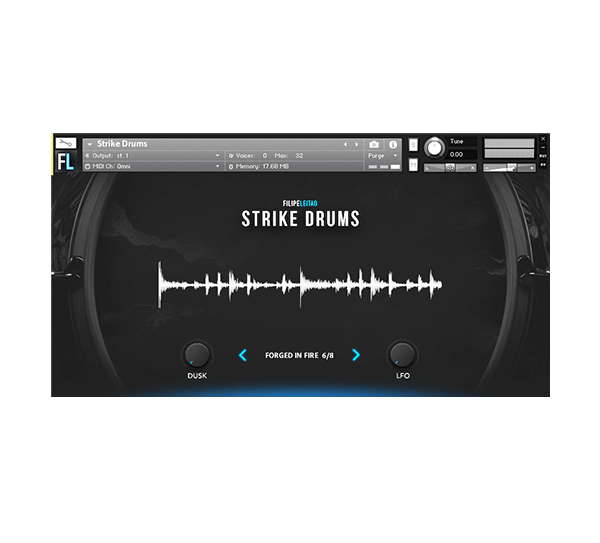 Strike Drums by Filipe Leitao