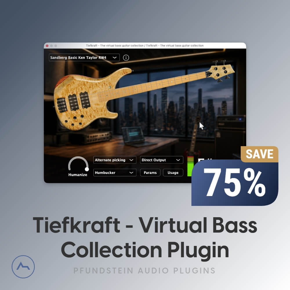 Tiefkraft – Virtual Bass Collection Plugin
