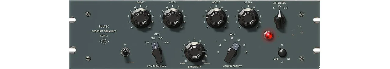 UADx Pultec Passive EQ Collection
