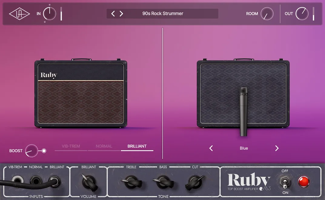UADx Ruby '63 Top Boost Amplifier