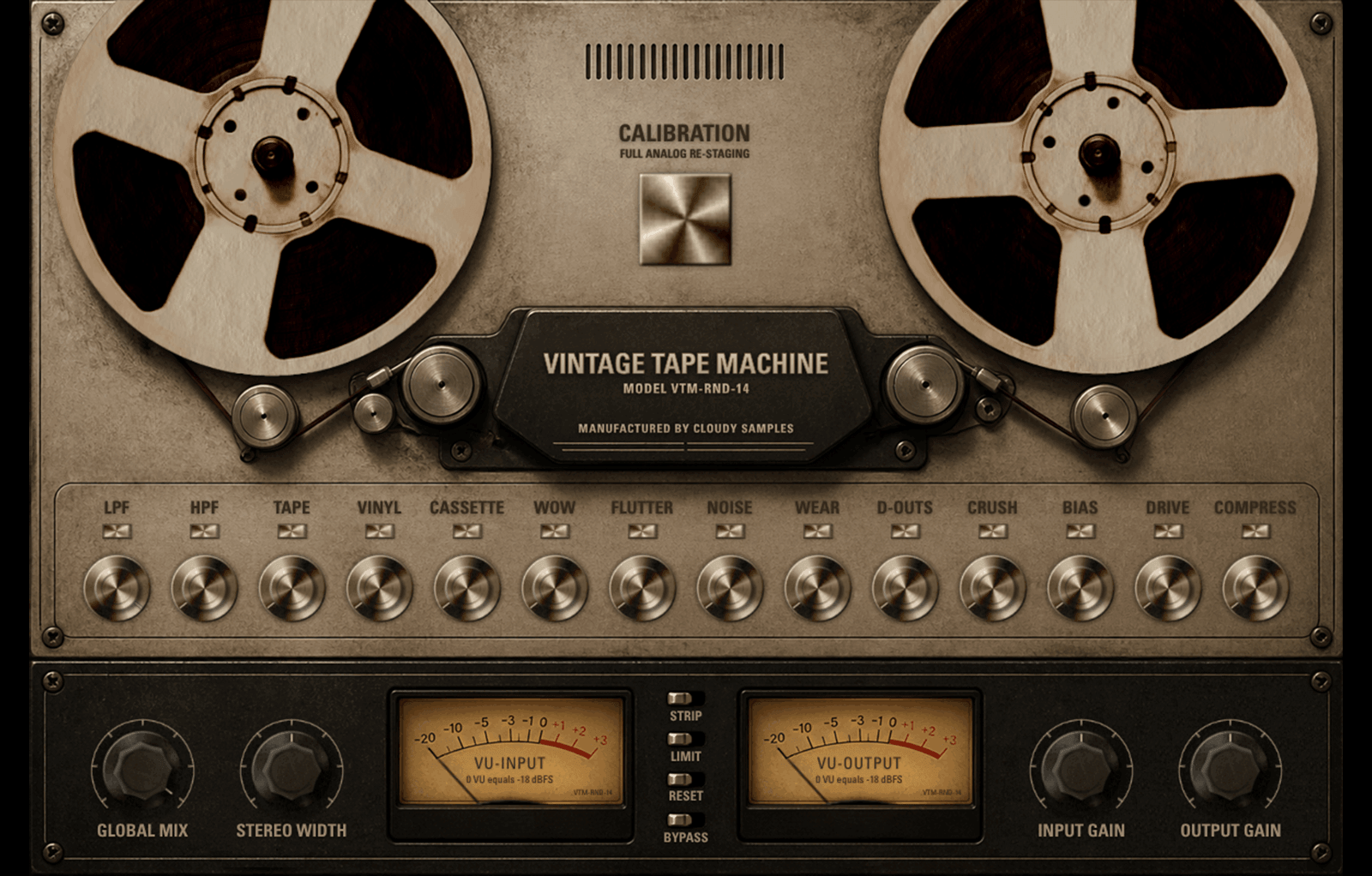 Vintage Tape Machine – The Ultimate Vintage Character Effect Plugin