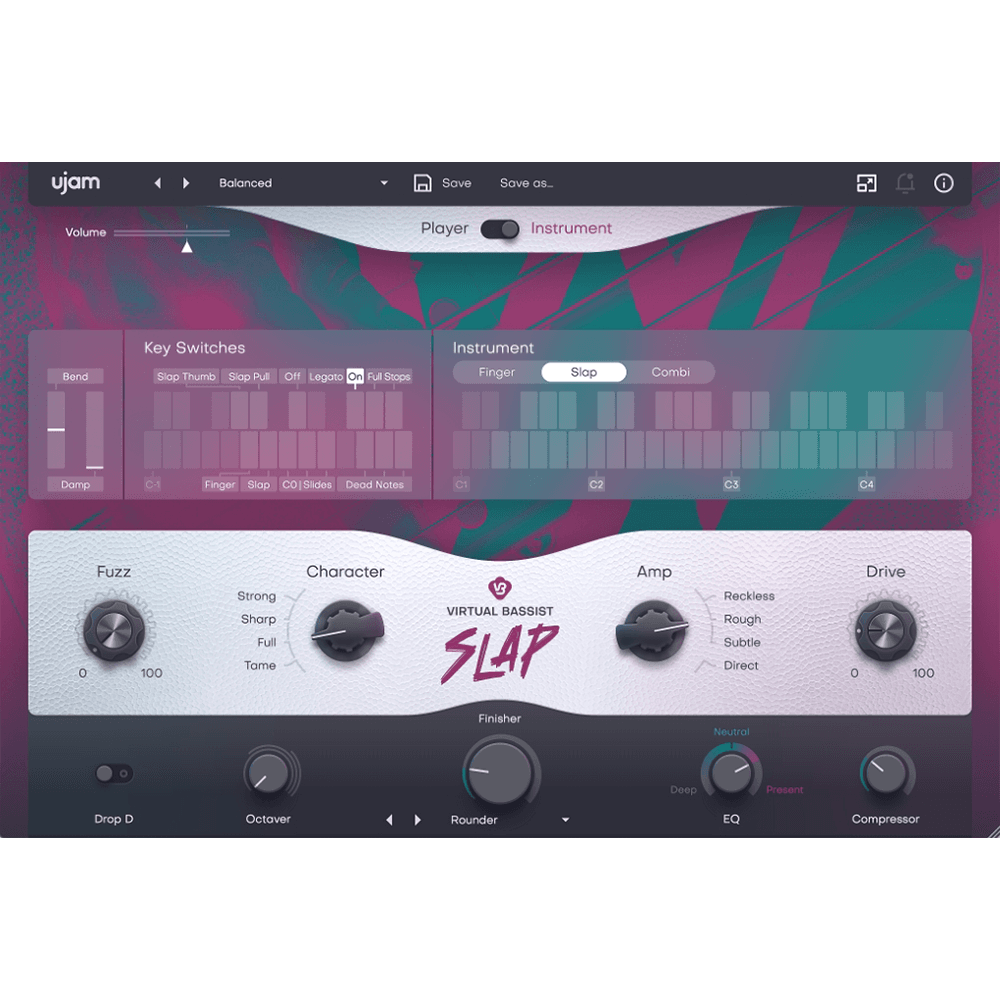 Virtual Bassist: Slap