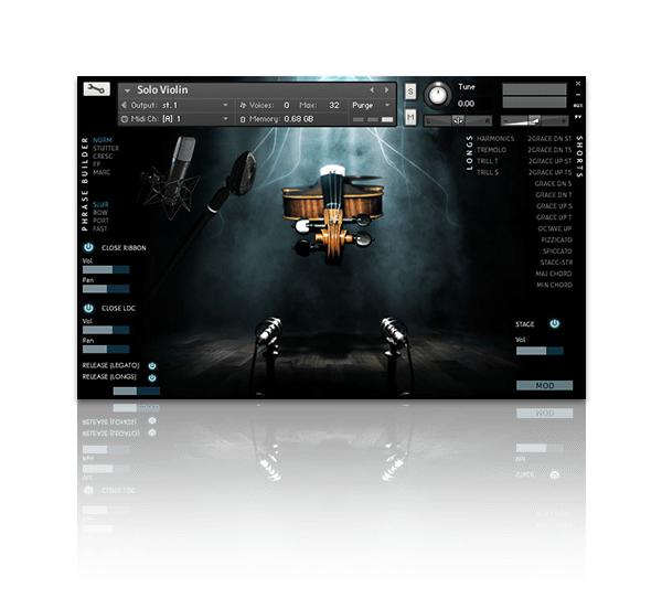 Virtuosic Violin by Auddict