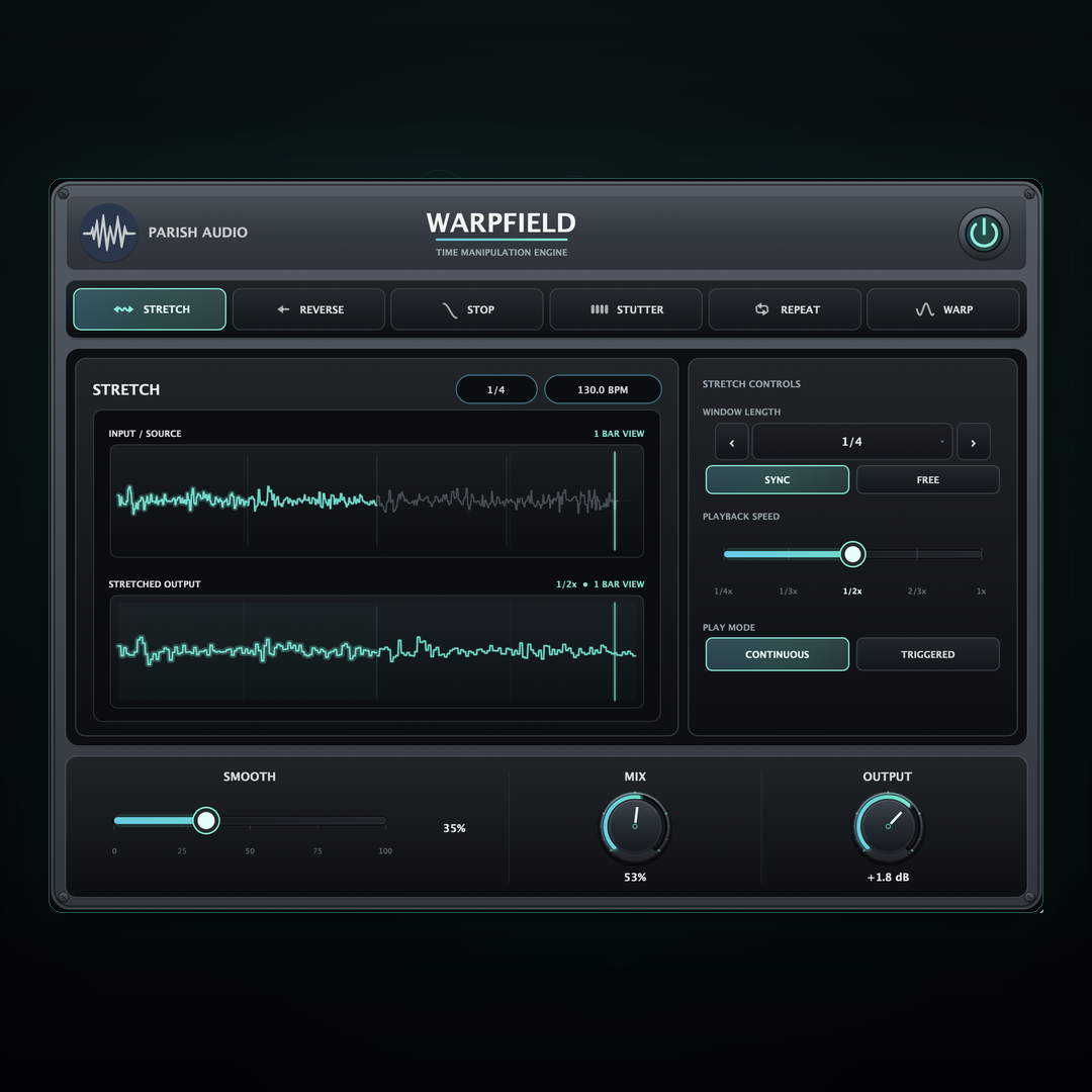 Warpfield Time Manipulation Engine
