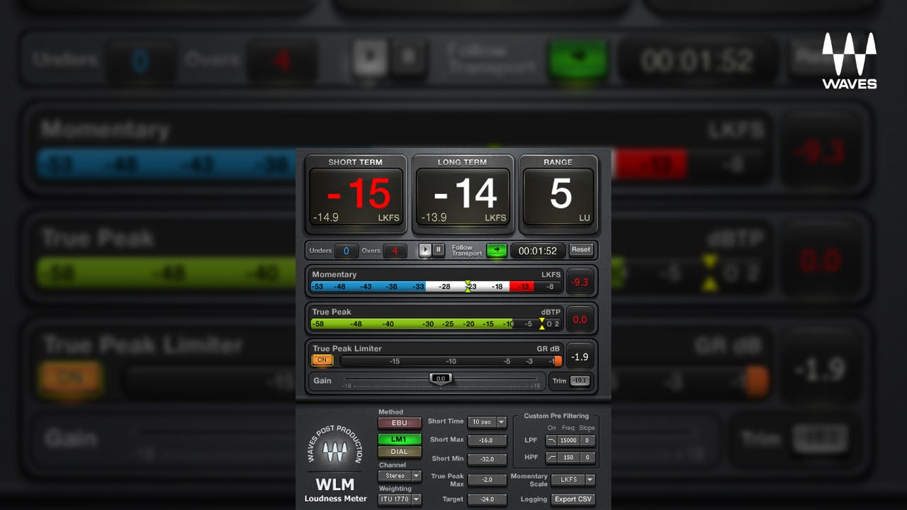 WLM Plus Loudness Meter