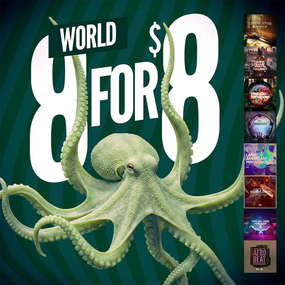 World - 8 pack bundle by Black Octopus