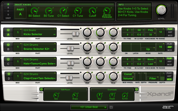 Xpand!2 Virtual Instrument Software
