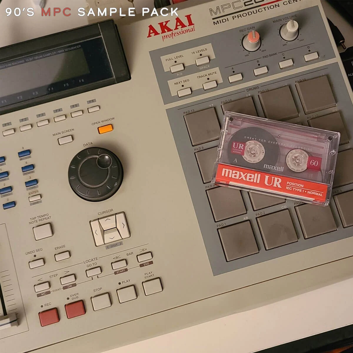 90's MPC Sample Pack artwork by Beatsmith