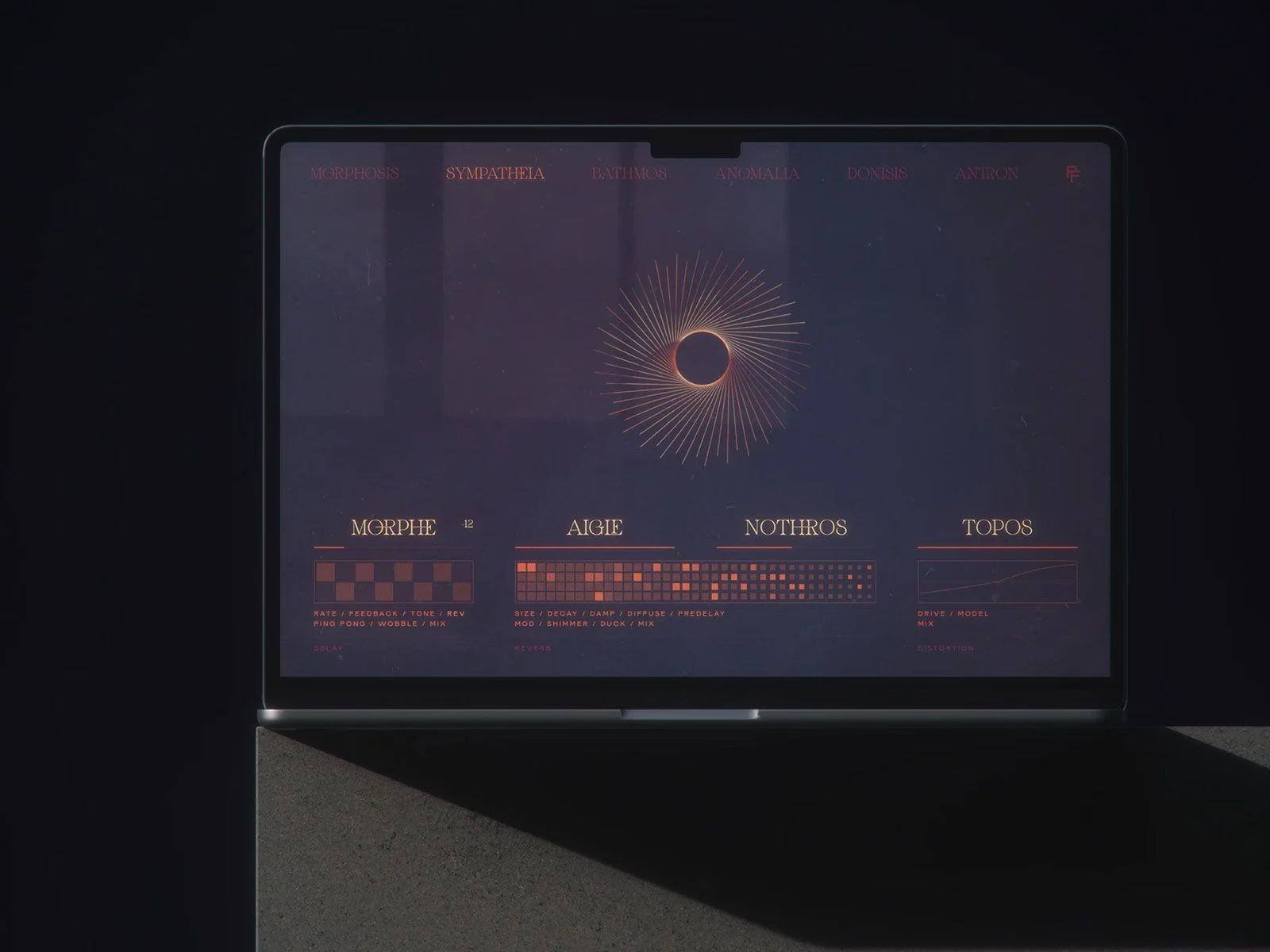 Annulus resonator plugin interface by Jonas Eriksson
