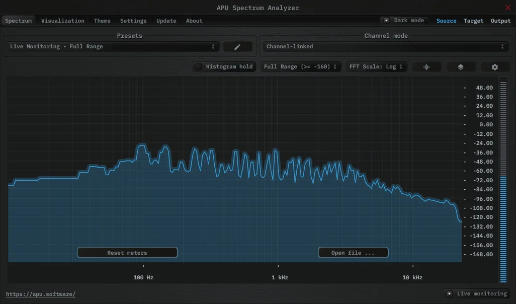 APU Spectrum Analyzer by APU Software artwork