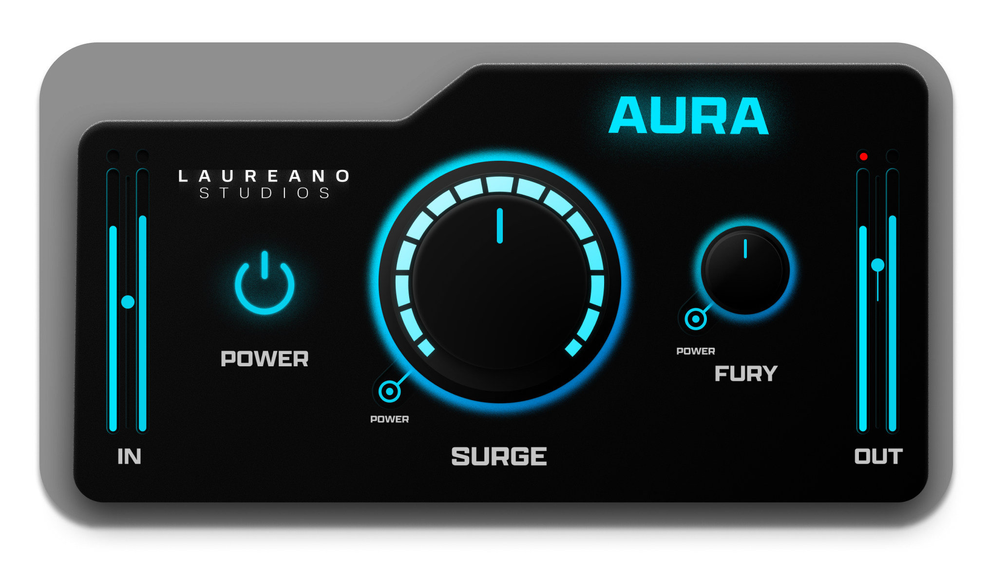 AURA by Laureano Studios master bus enhancement plugin interface