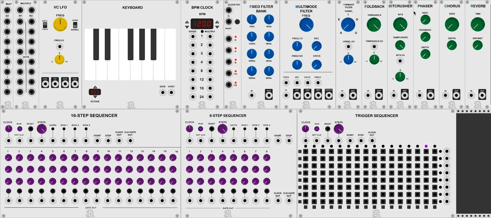 Sound Audio Module Autodafe Module Pack for VCV Rack | SoundShockAudio
