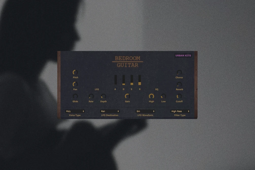 Bedroom Guitar by Urban Kits artwork
