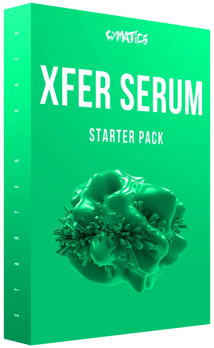 Cymatics Xfer Serum Starter Pack preset collection artwork