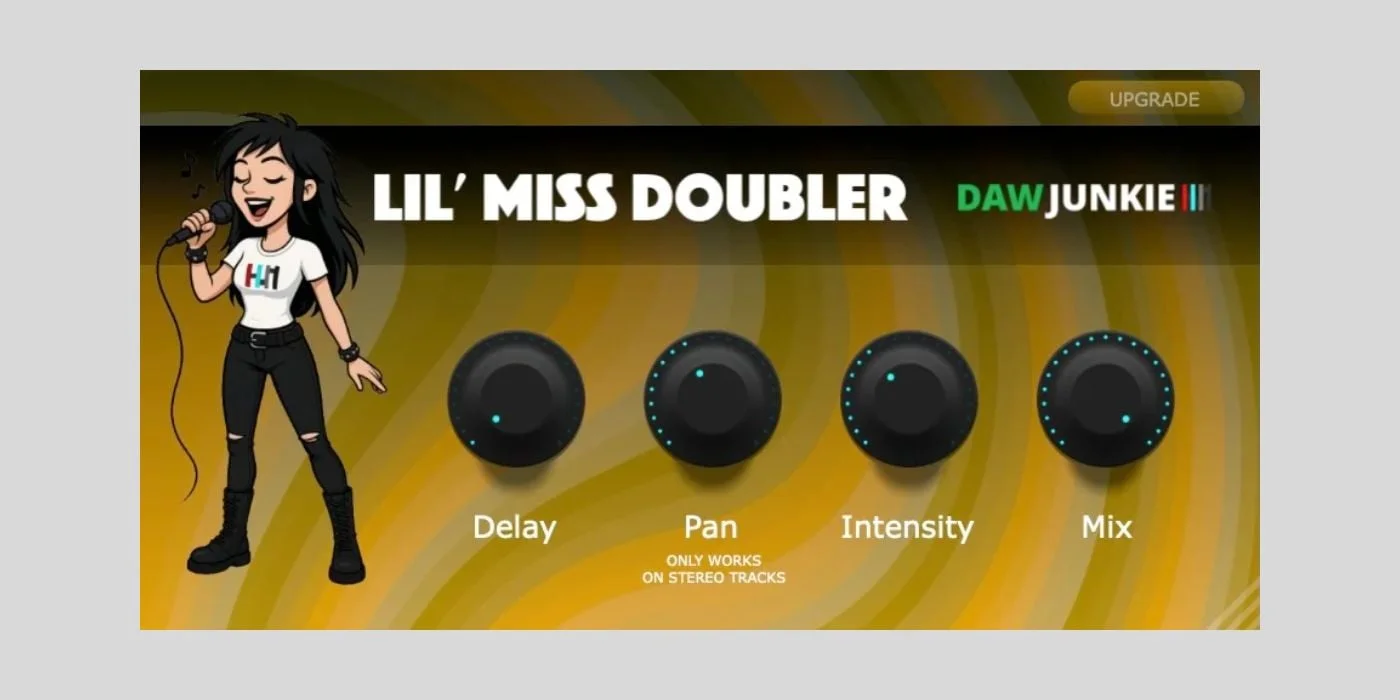 Lil' Miss Doubler plugin interface by DAWJunkie