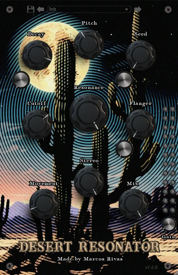 Desert Resonator by Marcos Rivas artwork