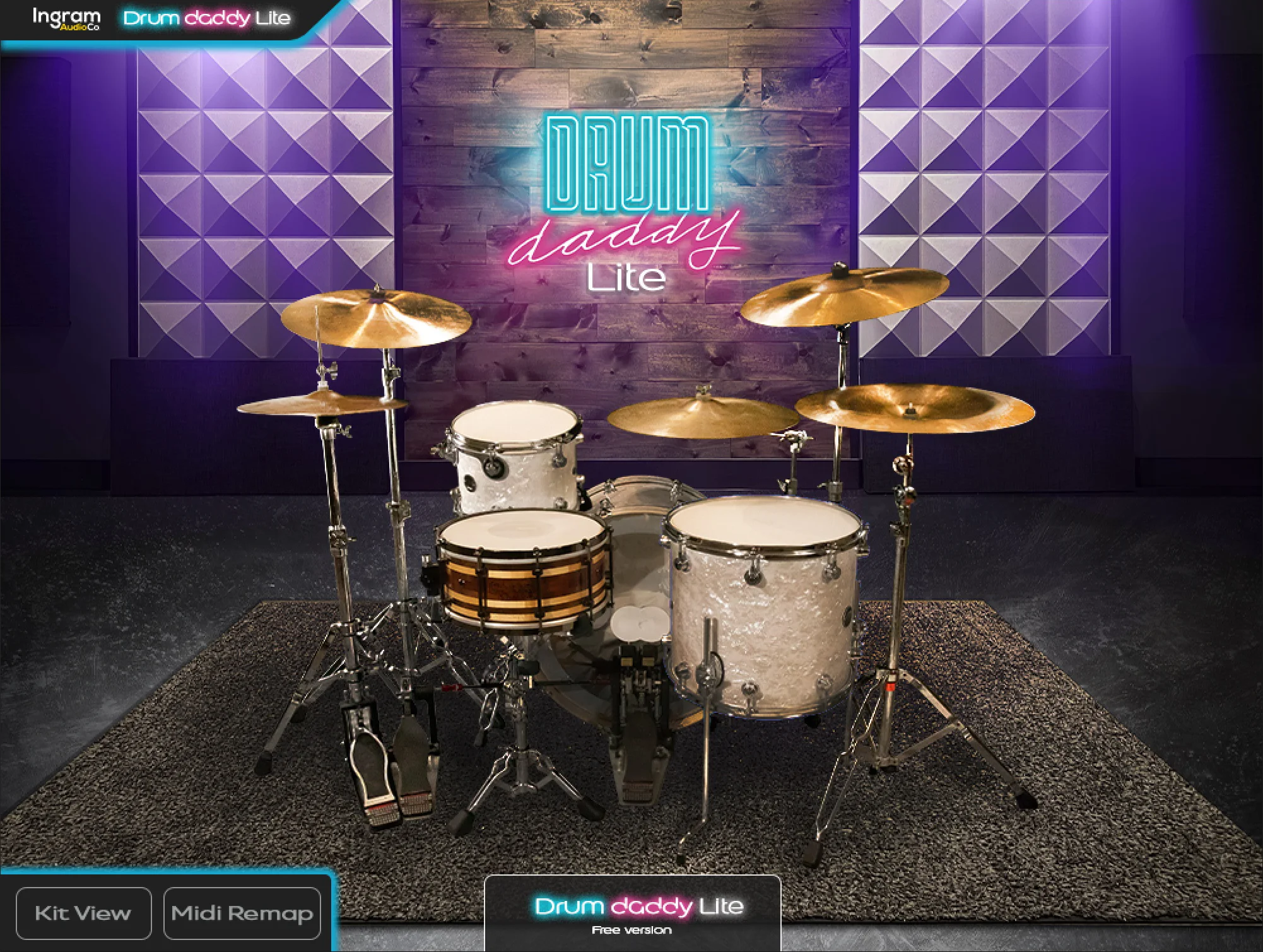 Drum Daddy Lite kit artwork by Ingram Audio