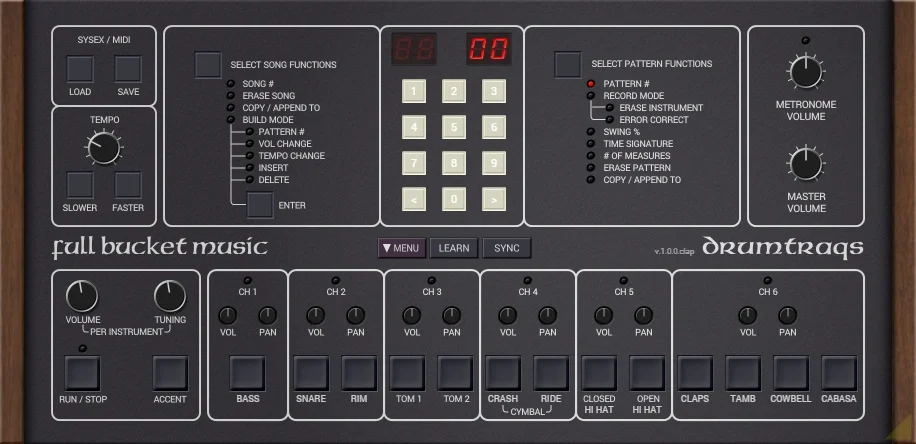 DrumTraqs by Full Bucket Music artwork