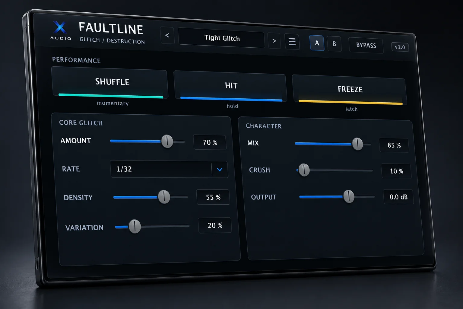 FAULTLINE by product-content artwork