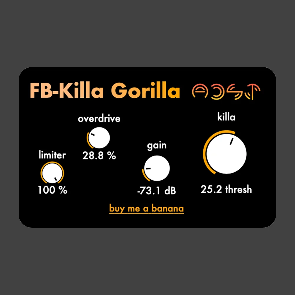 Feedback-Killa Gorilla by Artists in DSP artwork