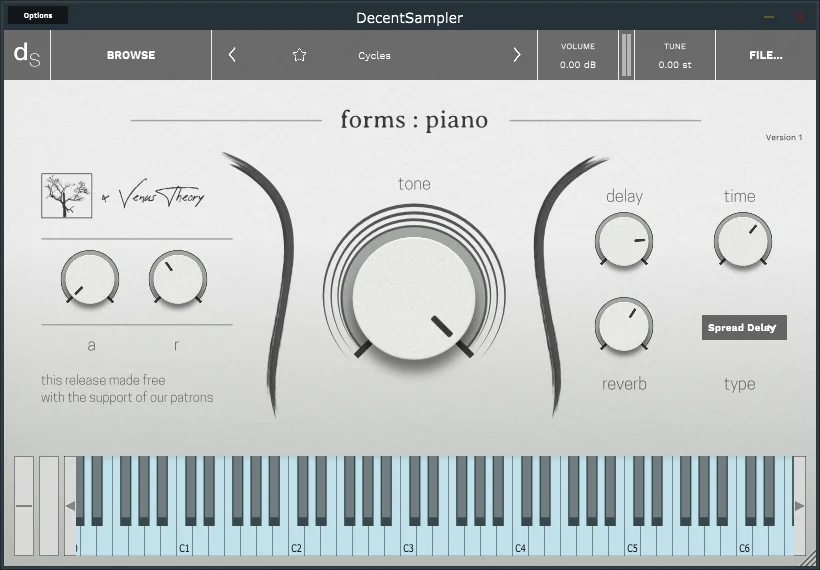 forms:piano by Venus Theory artwork