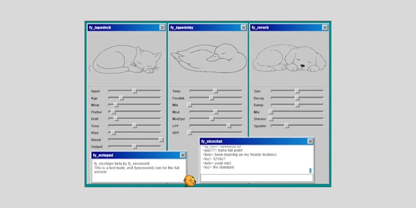 fy_nicetape plugin interface by fy_niceworld