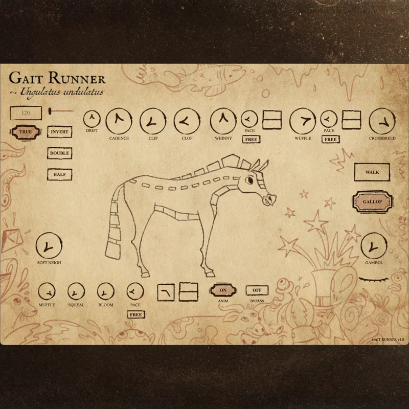 Gait Runner plugin artwork by Symphagos