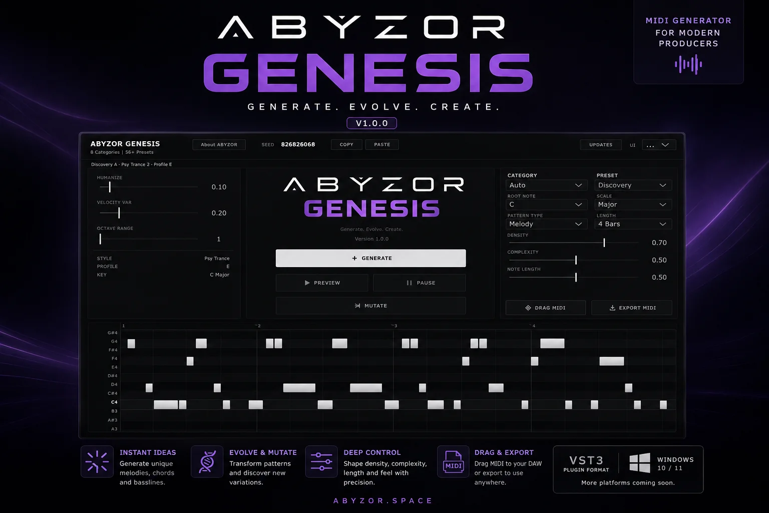 ABYZOR Genesis by ABYZOR Audio artwork