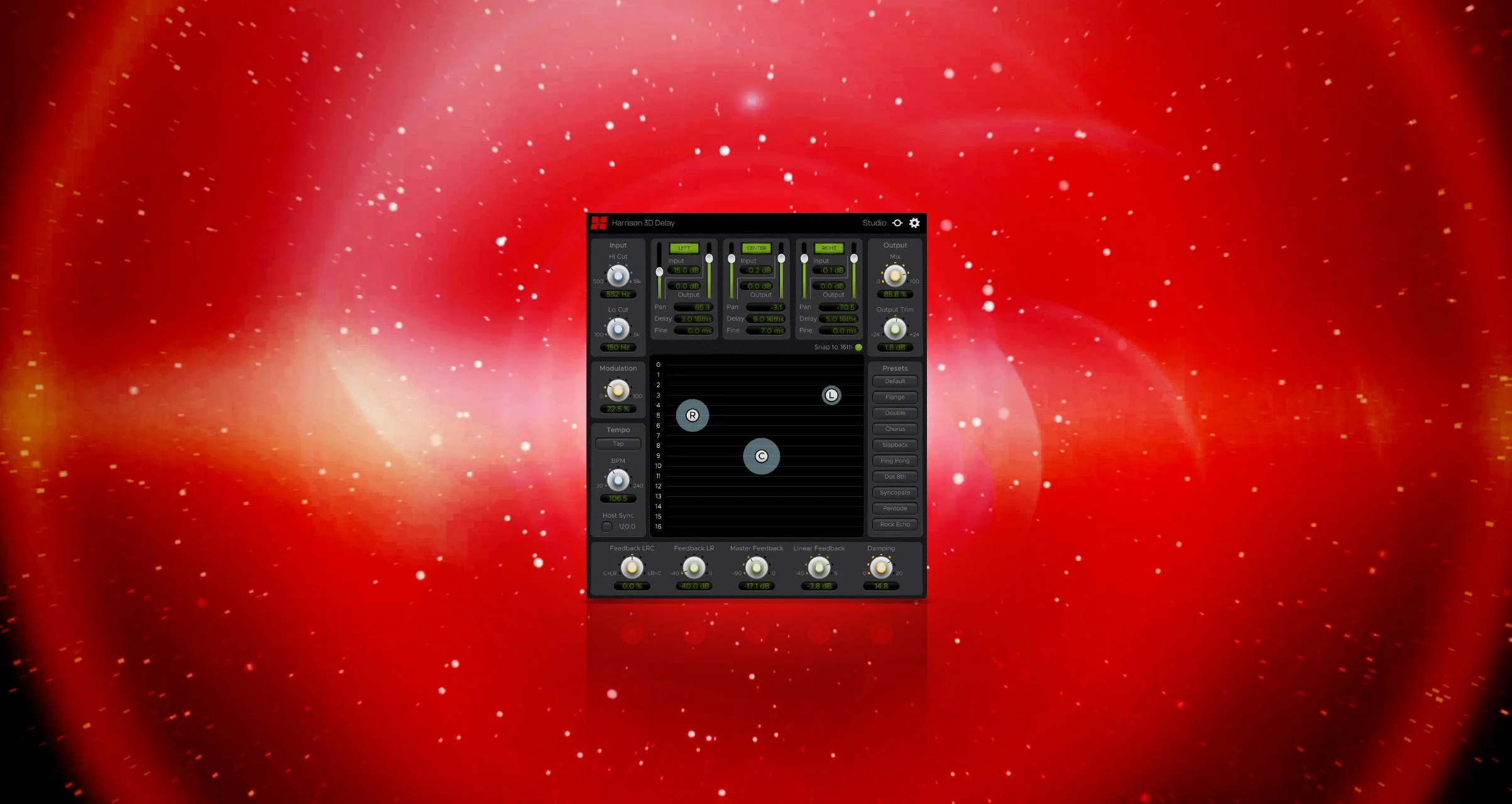 Harrison 3D Delay by Harrison Audio artwork