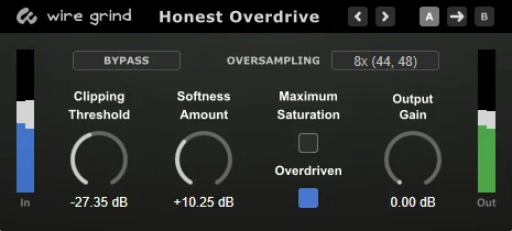 Honest Overdrive by Wire Grind Audio artwork