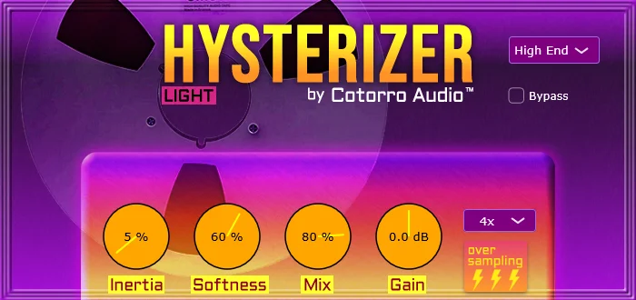 Hysterizer Light by Cotorro Audio artwork