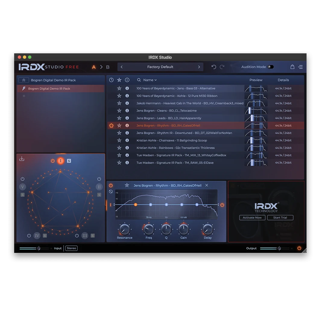 IRDX Studio Free by Bogren Digital artwork