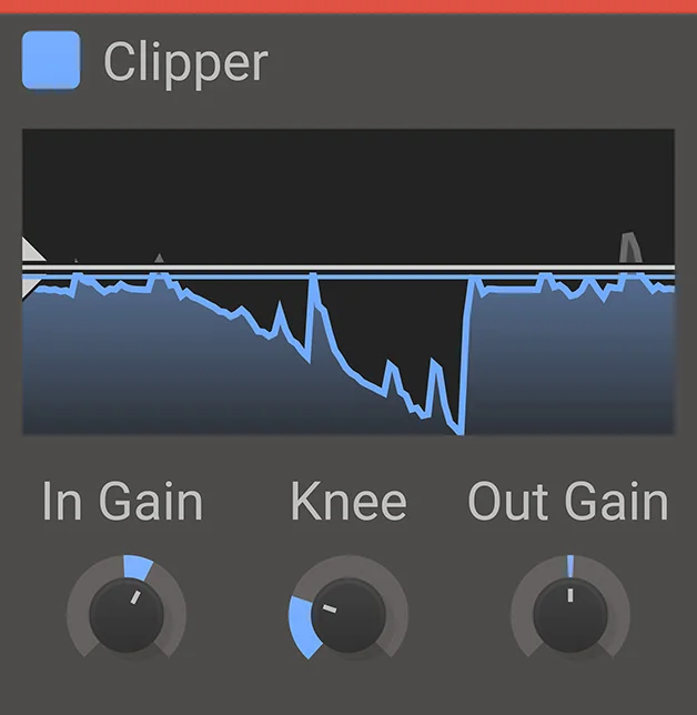 Kilohearts Clipper plugin interface