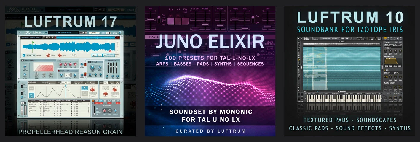 Luftrum discontinued soundsets artwork