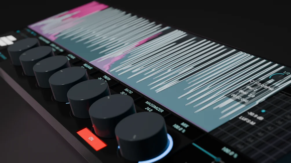 Massimizer sidechain ringmod compressor plugin interface