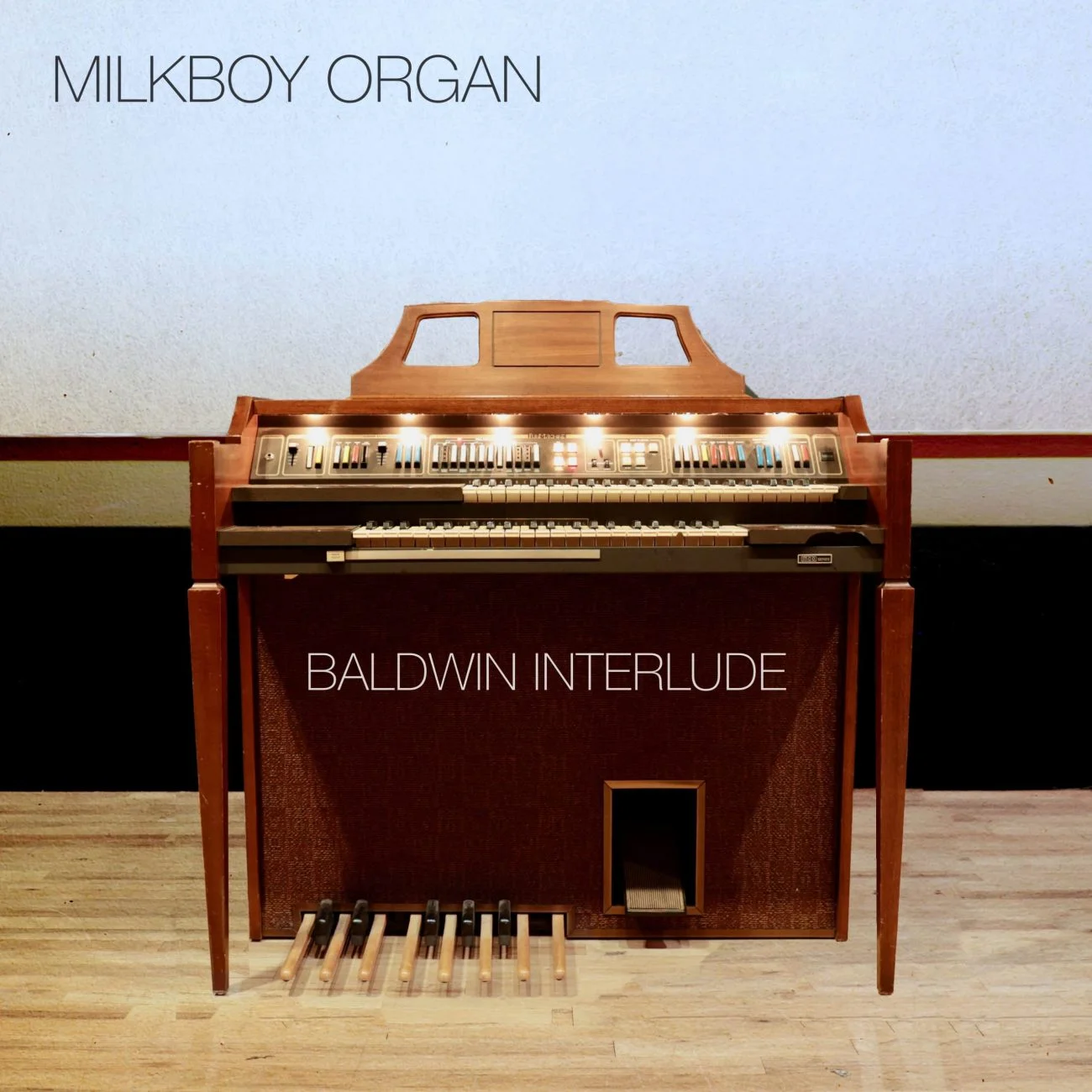 Milkboy's Baldwin Fun Machine Organ Decent Sampler library cover art by Decent Samples