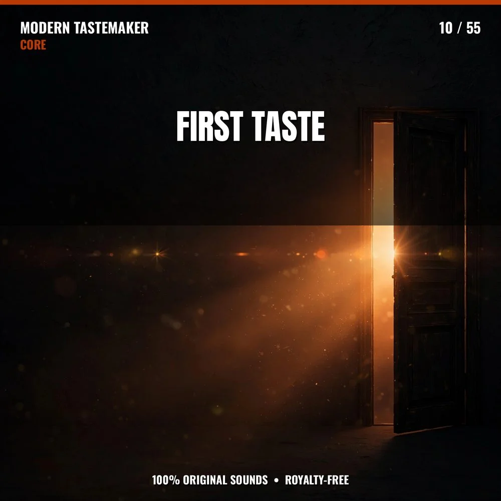 Modern Tastemaker FIRST TASTE free tech-house basslines artwork