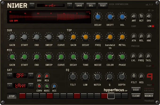 Niner by Hyperfocus DSP artwork