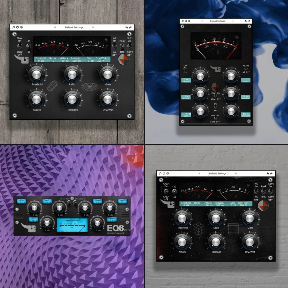 NoirSonance plugin interfaces for the Free Plugin Bundle