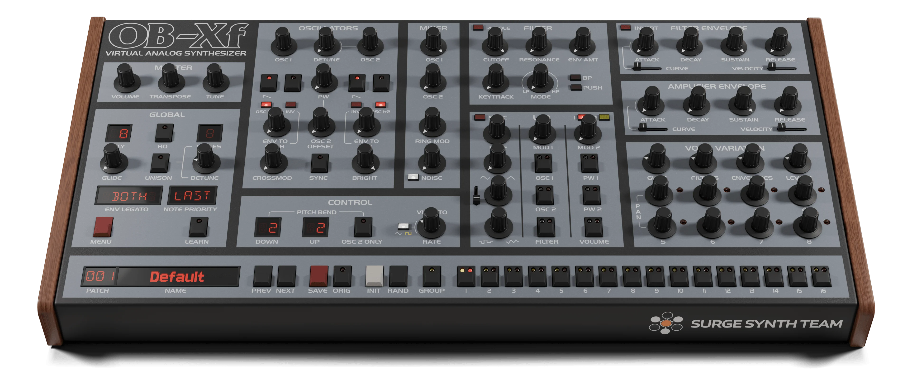 OB-Xf by Surge Synth Team artwork