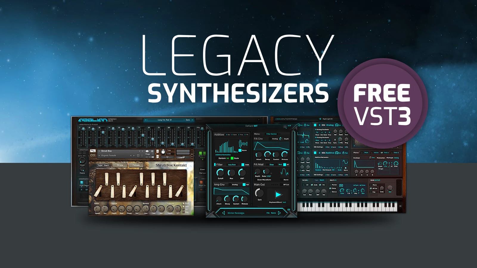 Ocean Swift Legacy VST Plugins by Ocean Swift Synthesis artwork