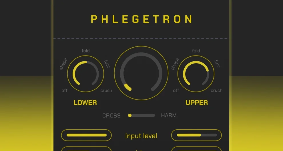 Phlegetron distortion plugin interface by Igorski