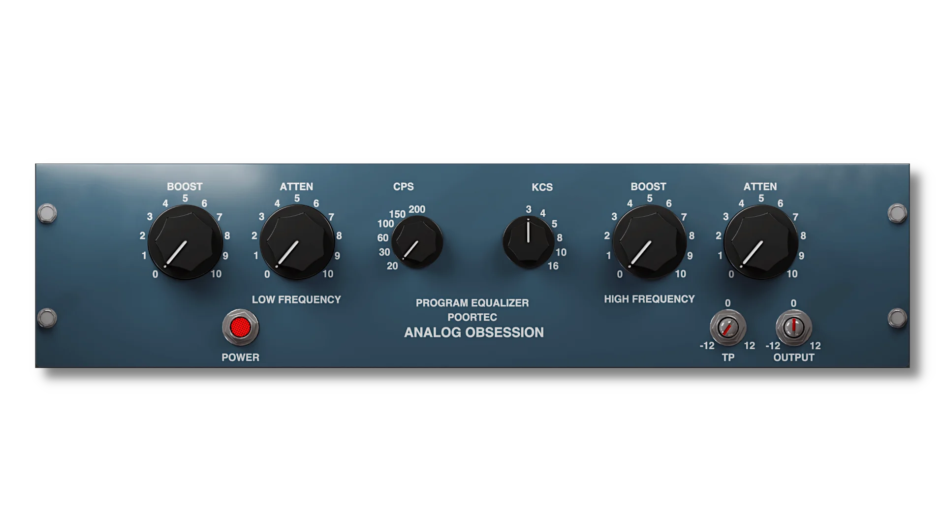 POORTEC plugin interface by Analog Obsession