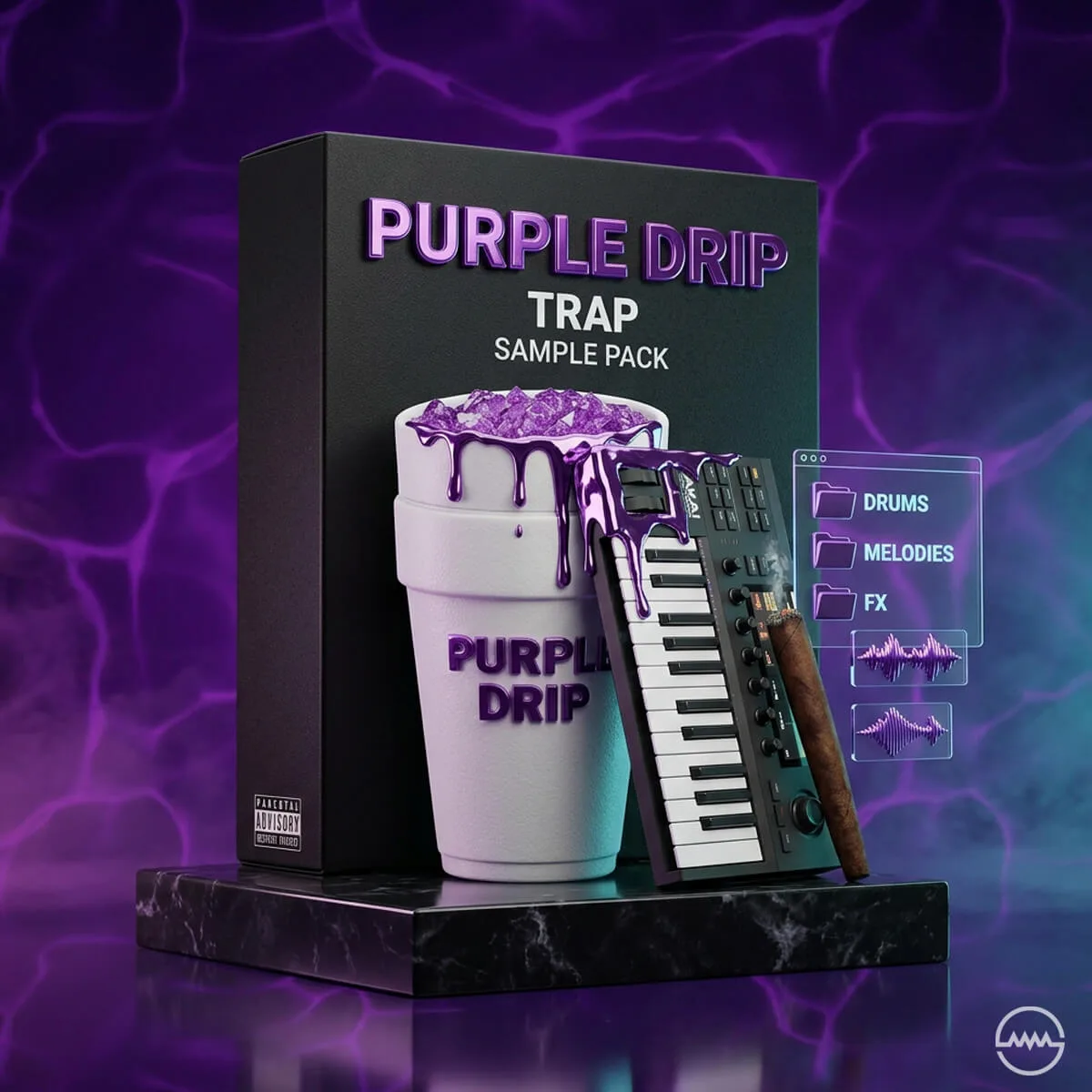 Purple Drip Sample Pack by Rob artwork