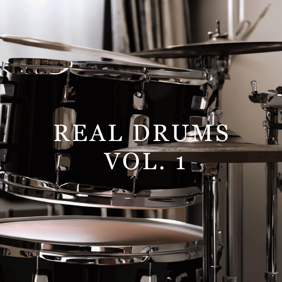 Real Drums Vol. 1 by George Rennie artwork