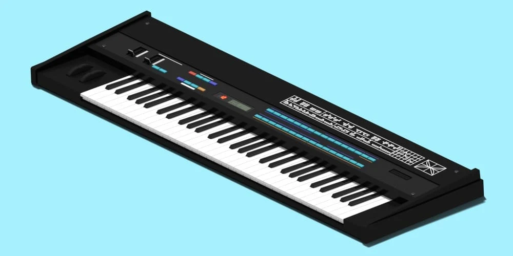 Reverb Machine DX100 Factory Set artwork for Arturia DX7 V